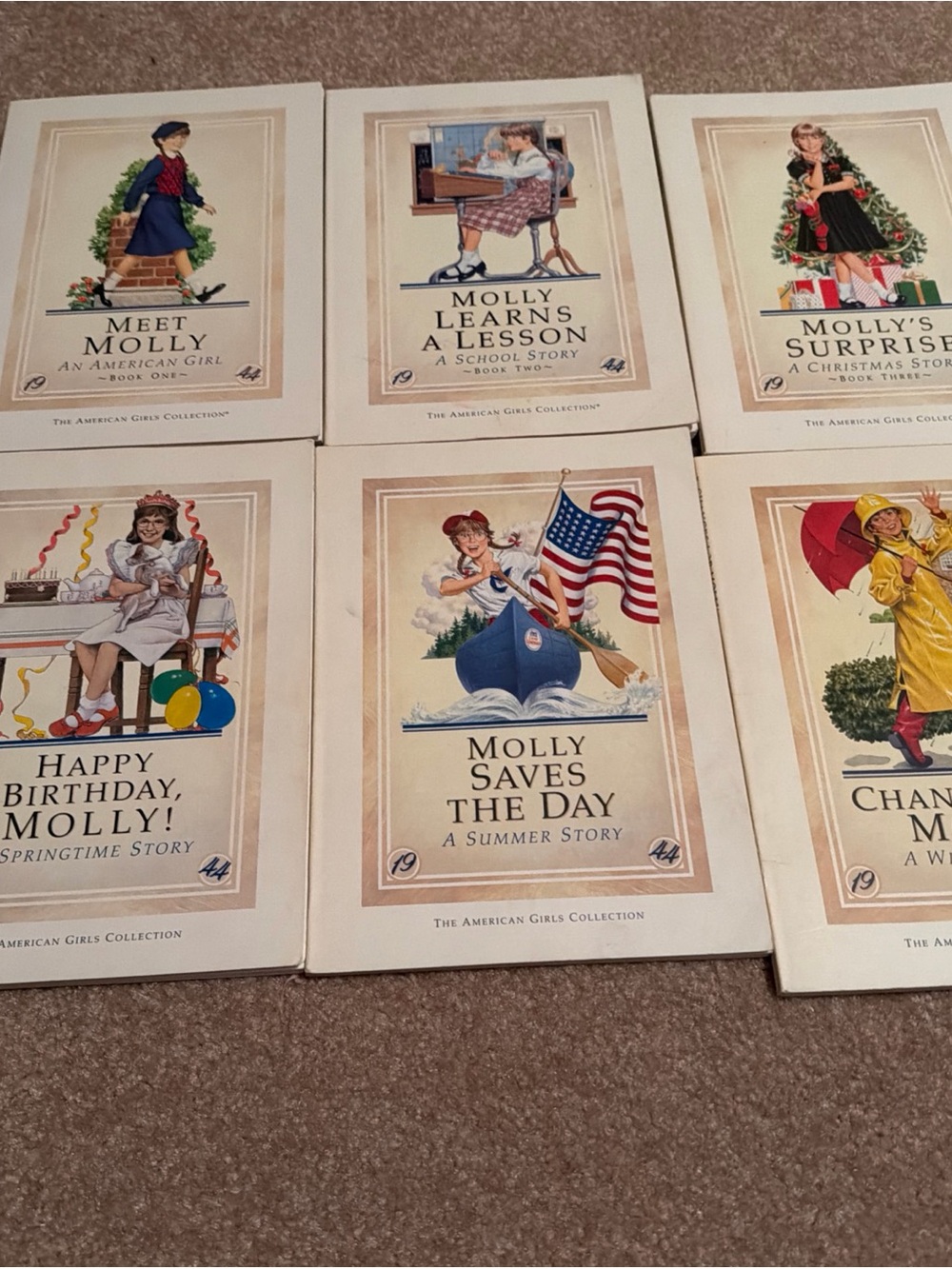Molly Paperback Book Set - 1-6 1st edition